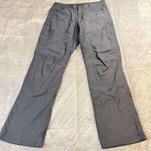 Orvis Classic Collection Fleece Lined Pants Mens 34x34Gray Outdoor Hiking Trouse